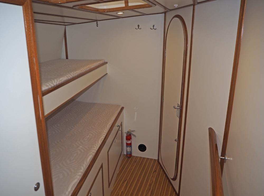 Achterkajuit, Accommodatie